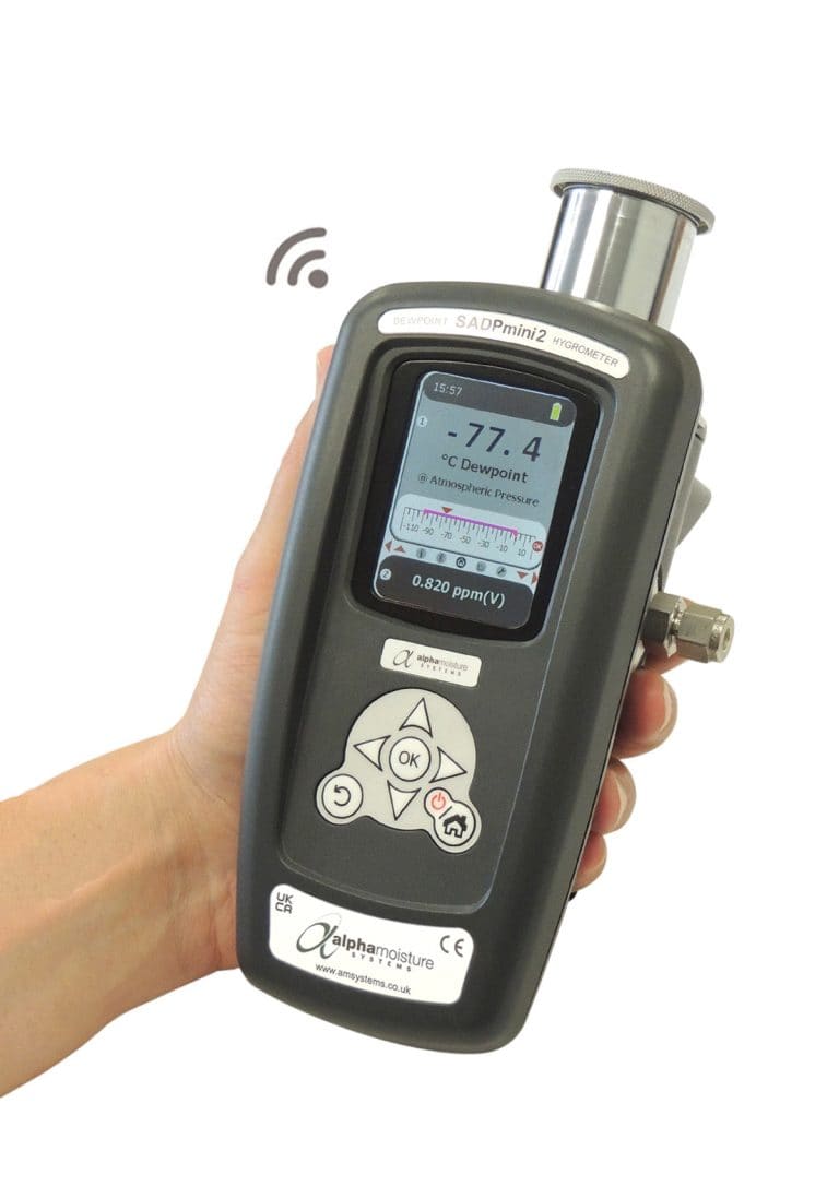 Alpha SADPmini2 portable dewpoint hygrometers